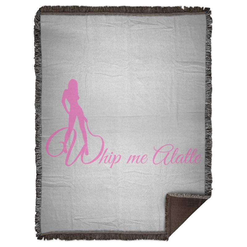 Wm-1 Whip Me Alatte Pink Wb68 Woven Blanket – 60×80