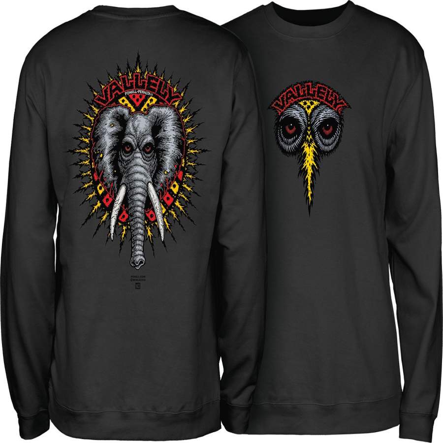 Powell Peralta Mike Vallely Elephant Crew Sweatshirt