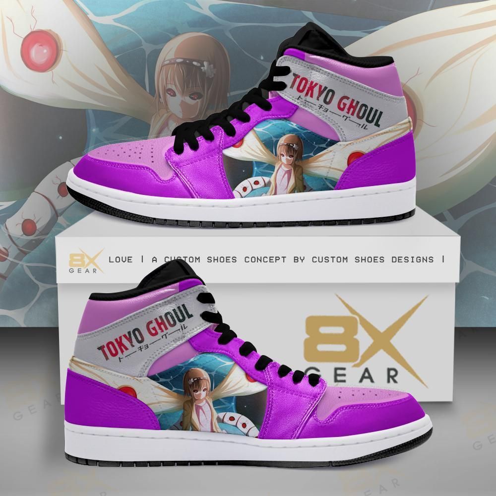 Tokyo Ghoul Jordan Sneakers Hinami Fueguchi Anime Sneakers Air Jordan Shoes Sport Sneakers