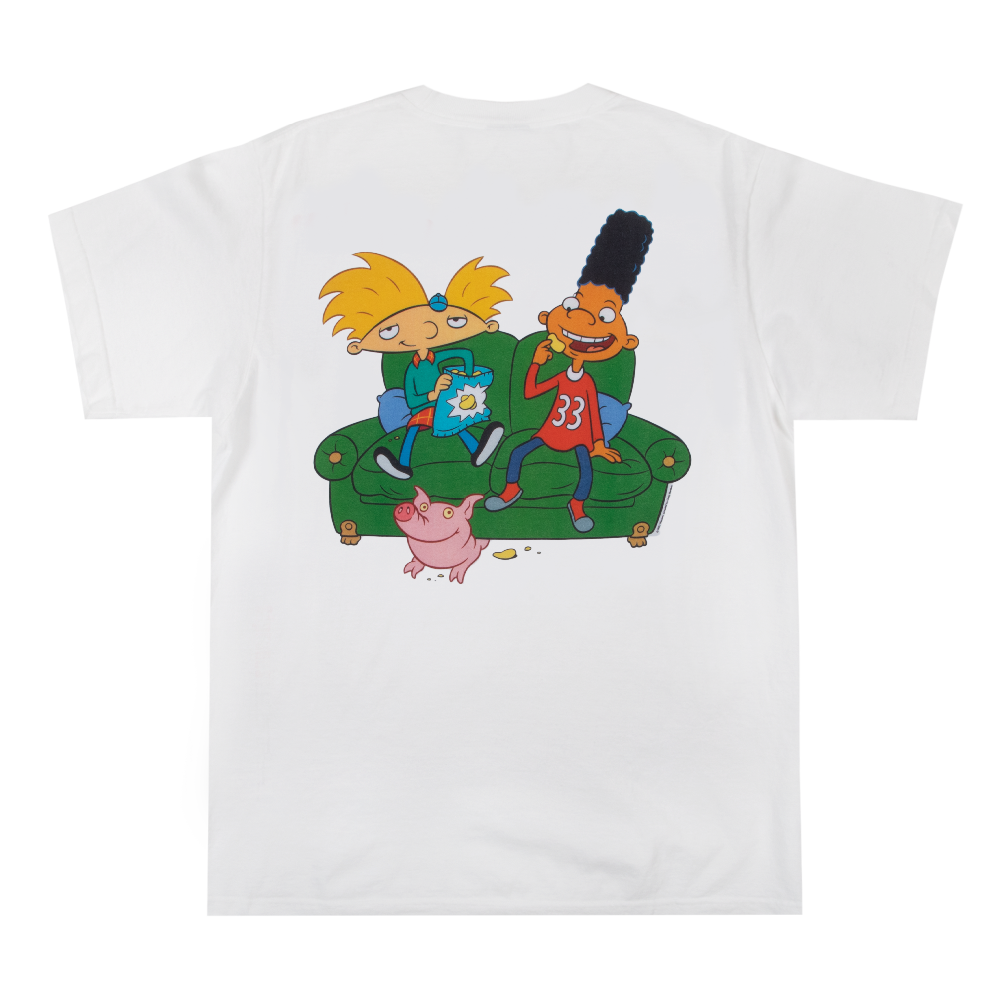 Gerald & Arnold White Tee