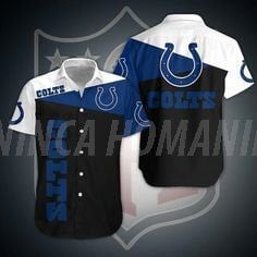 Indianapolis Colts Nfl Hawaiian Summer Shirt, Indianapolis Colts Summer Shirt, Indianapolis Colts Nfl Fan Hawaiian Shirt Short