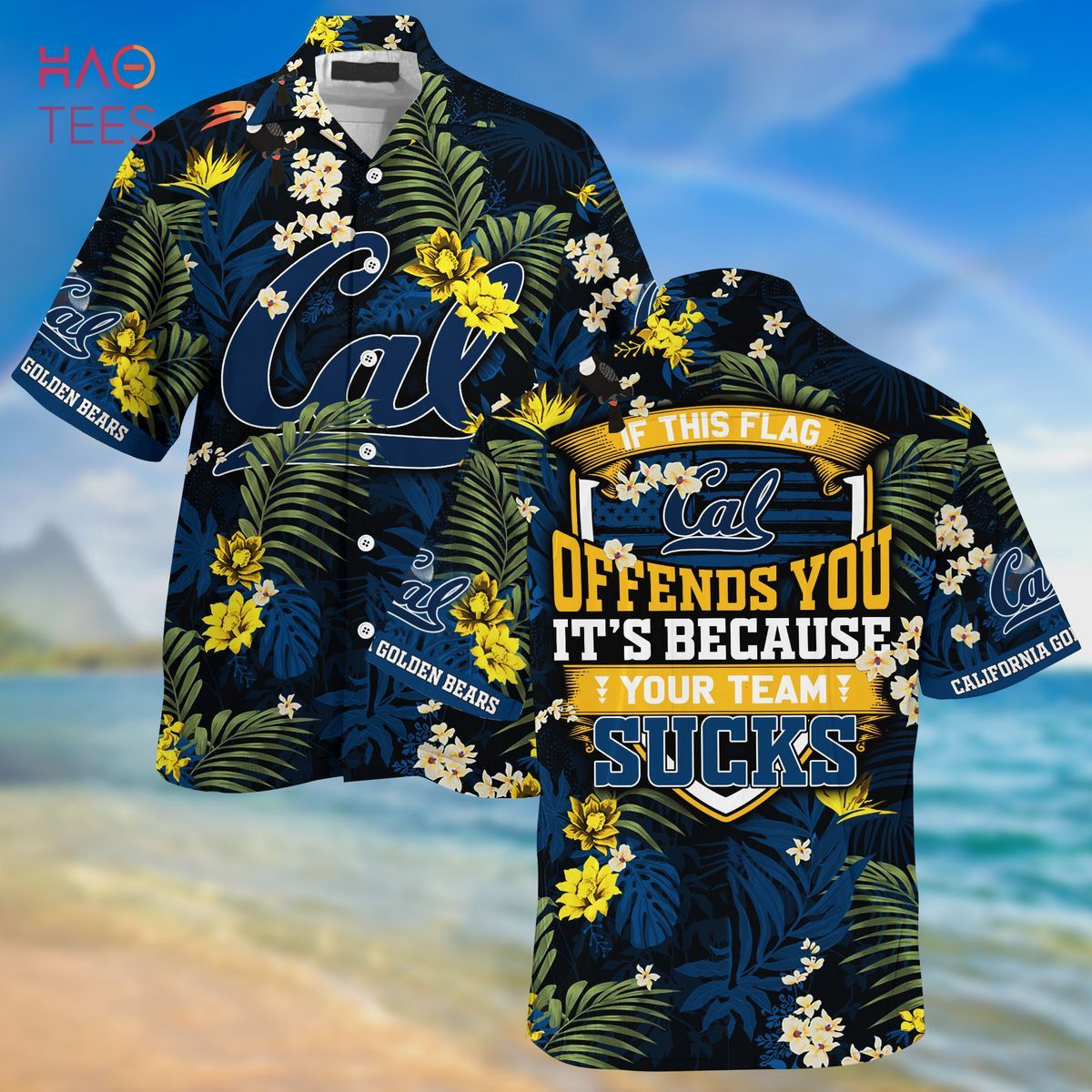 NCCA California Golden Bears Offends You Hawaiian Shirt