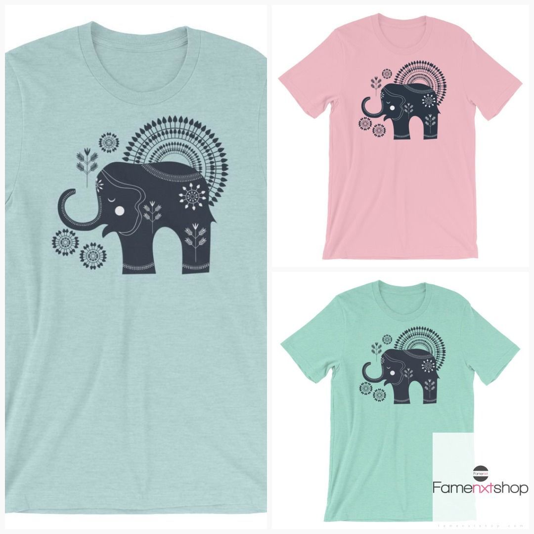 Bohemian Elephants From My15bohemianart Collection shirt