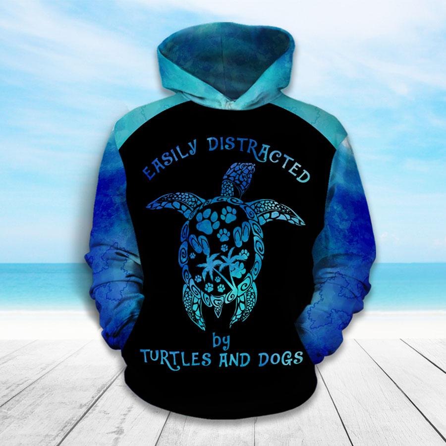 Turtles And Dogs Hoodie & Legging