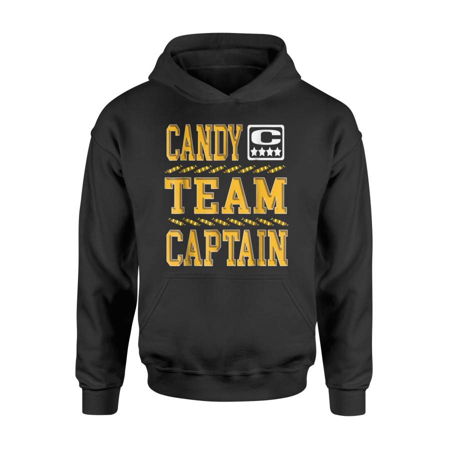 Captain Of Halloween Candy Funny Trick Or Treat Halloween Hoodie