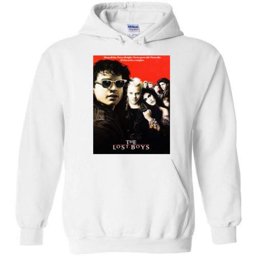 The Lost Boys vintage Vampires Horror Movie , v4 , Gildan Heavy Blend Hoodie