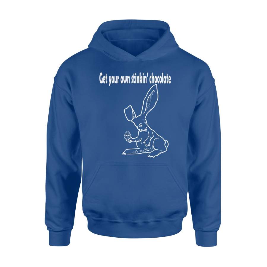 Angry Easter Bunny Doesn’t Share Chocolate Hoodie