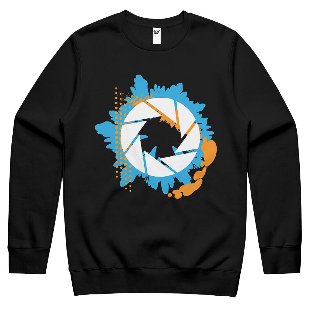 Portal – Abstract Aperture Logo Crewneck Sweatshirt