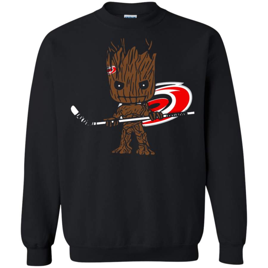 AGR Groot I Am Ice Hockey Player Team Carolina Hurricanes Sweatshirt