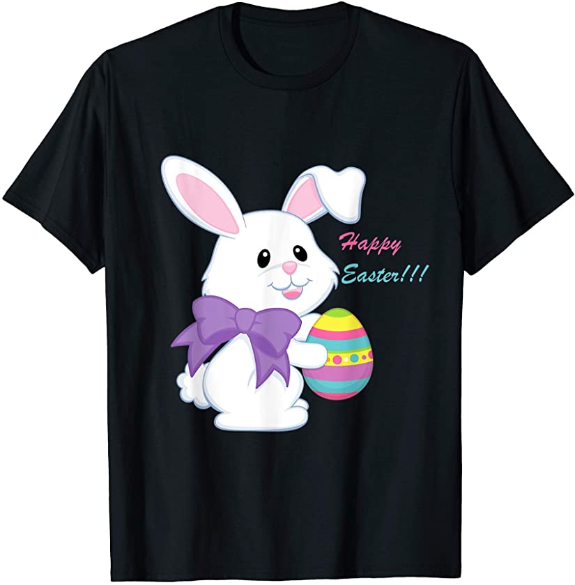 Chillin’ With My Eggs Bunny Easter T-Shirt