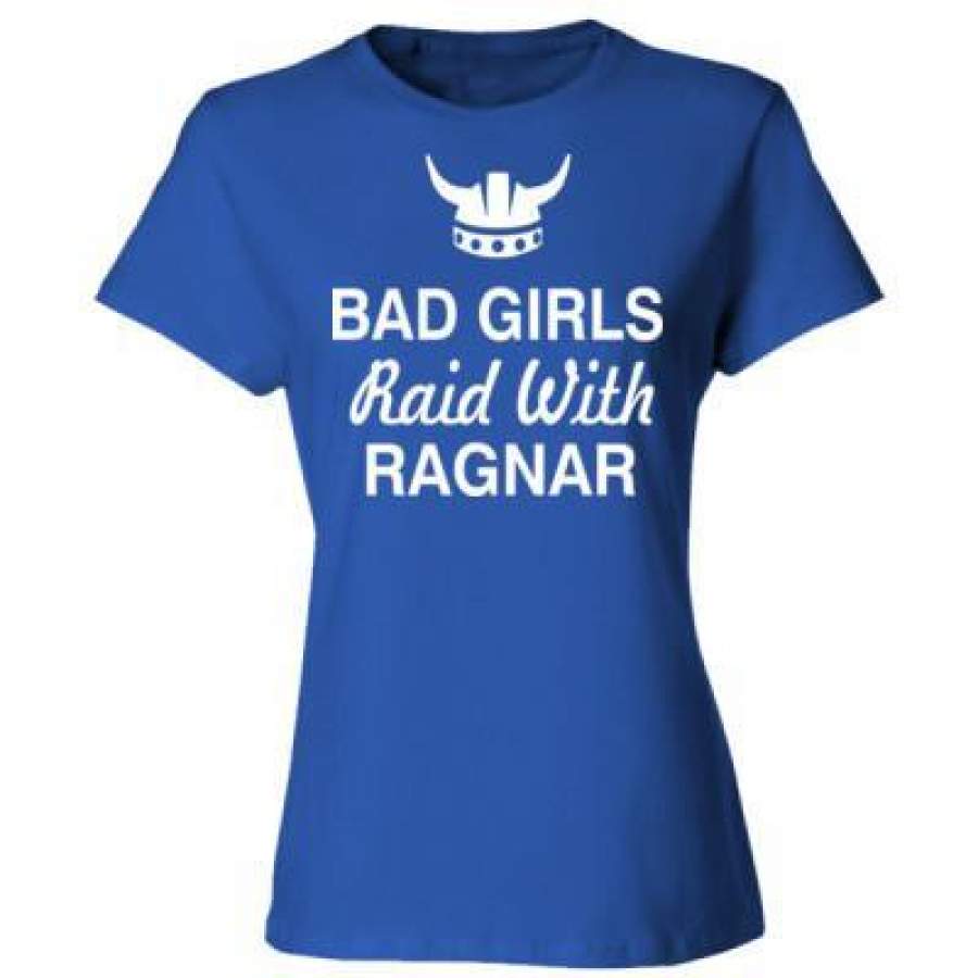 AGR Bad Girls Raid With Ragnar – Ladies’ Cotton T-Shirt