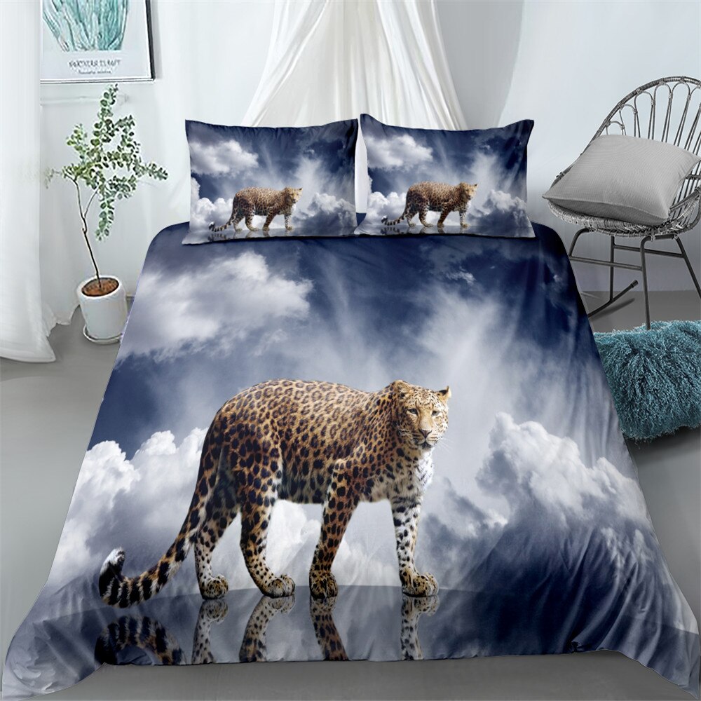 3D Tigers Digital Bedding Set King Queen Double Full Twin Single Size Duvet Cover And Pillow Case Bed Linen Set