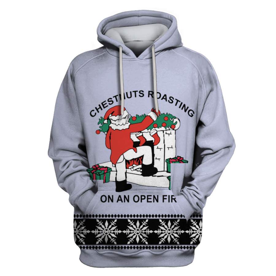 CHESTNUTS ROASTING ON AN OPEN FIRE Custom T-shirt – Hoodies Apparel