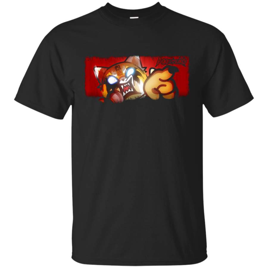 AGR Aggretsuko Ultimate Rage shirt Cotton t shirt