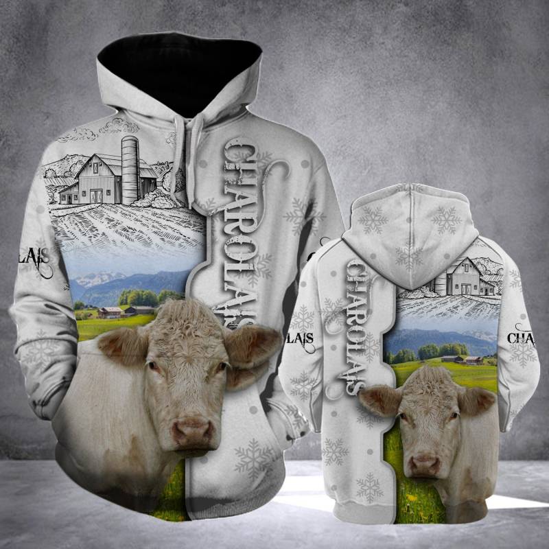 Animal Cale Charolais Hoodie