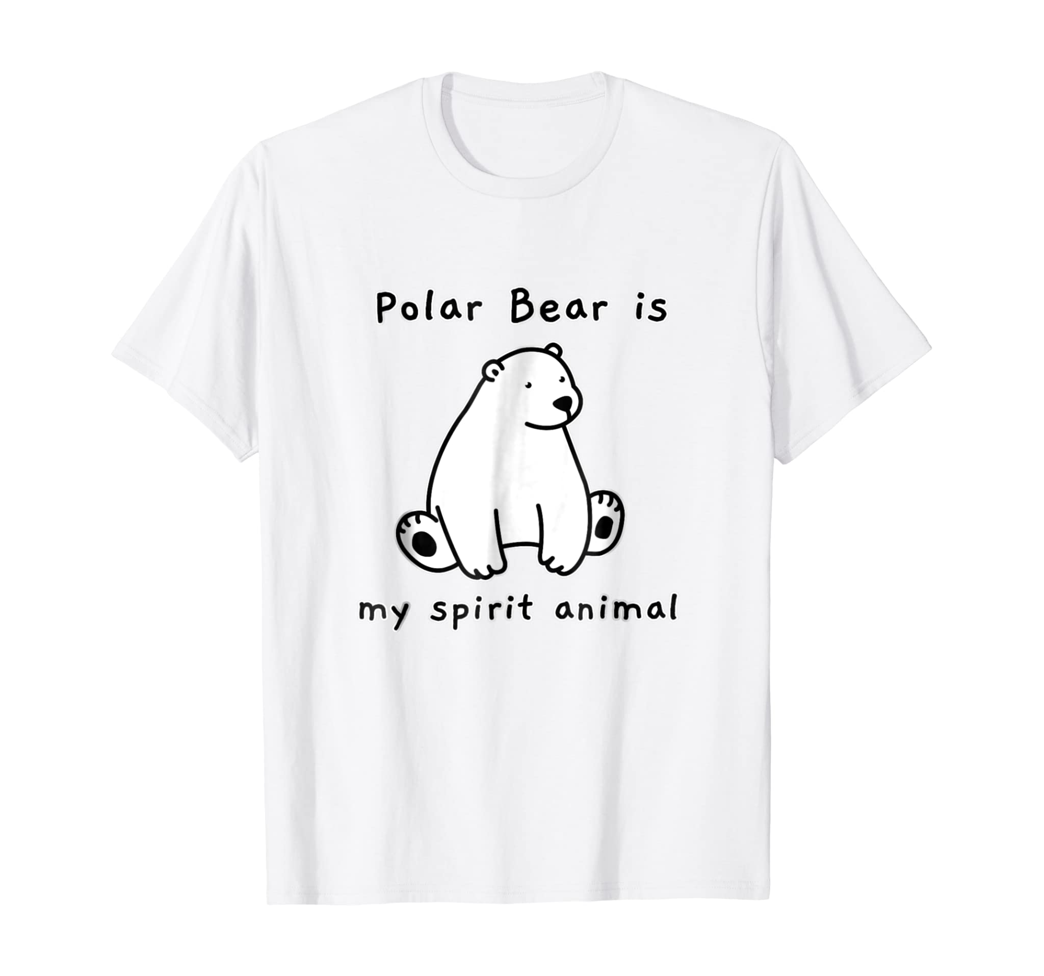 Cute Polar Bear Is My Spirit Animal Mascot Shirt