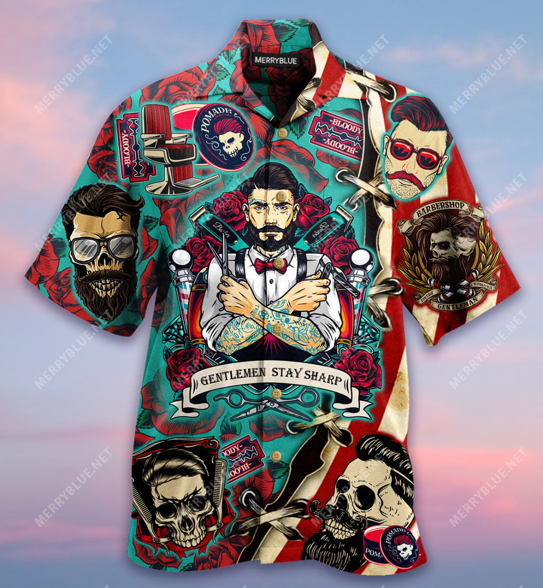 Barber Stay Sharp Hawaii Shirt Ha63767