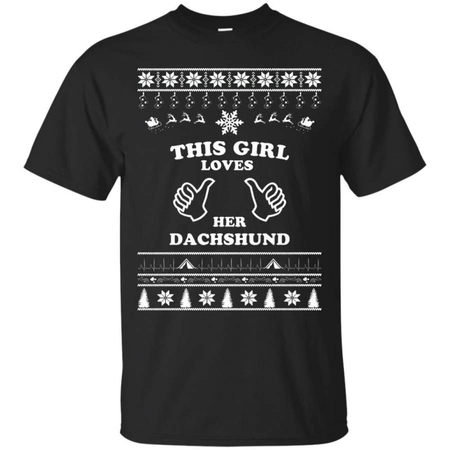 DACHSHUND – Merry Christmas Dachshund T Shirt & Hoodie