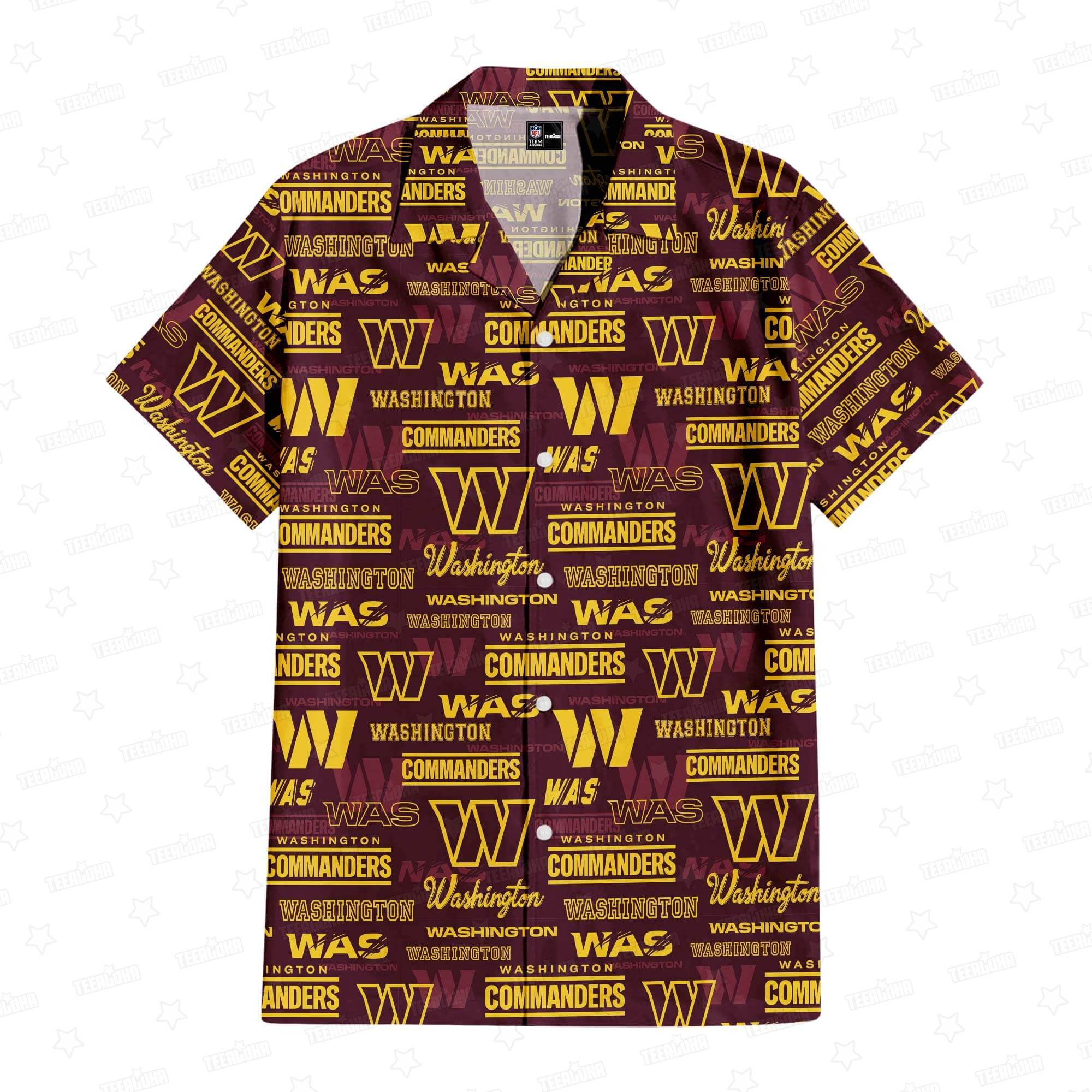 Washington Commanders Gridiron Gladiators Hawaiian Shirt