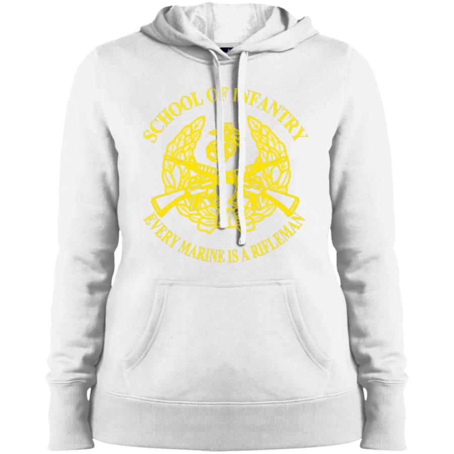 AGR usmc school of infantry Ladies’ Pullover Hooded Sweatshirt