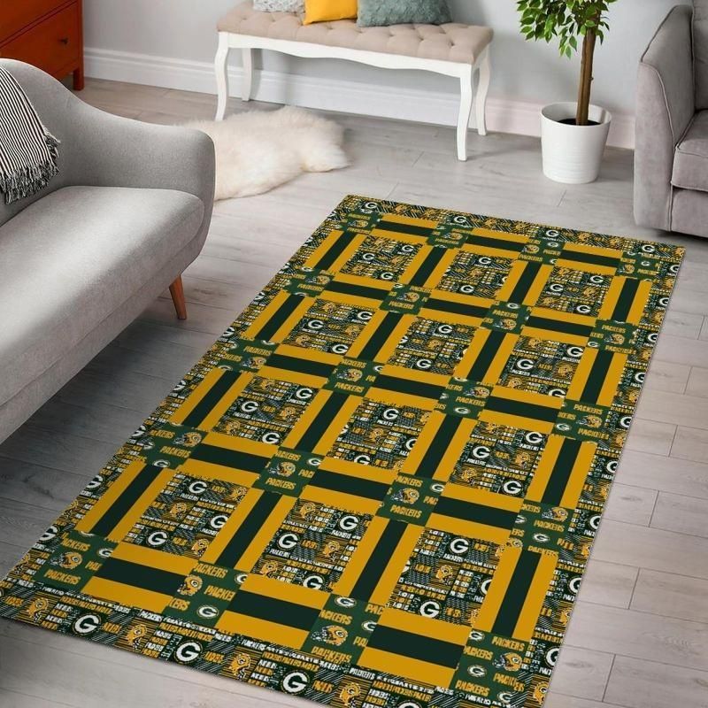 Green Bay Packers Ver 12 Area Rug For Christmas Living Room Rug Us Gift Decor