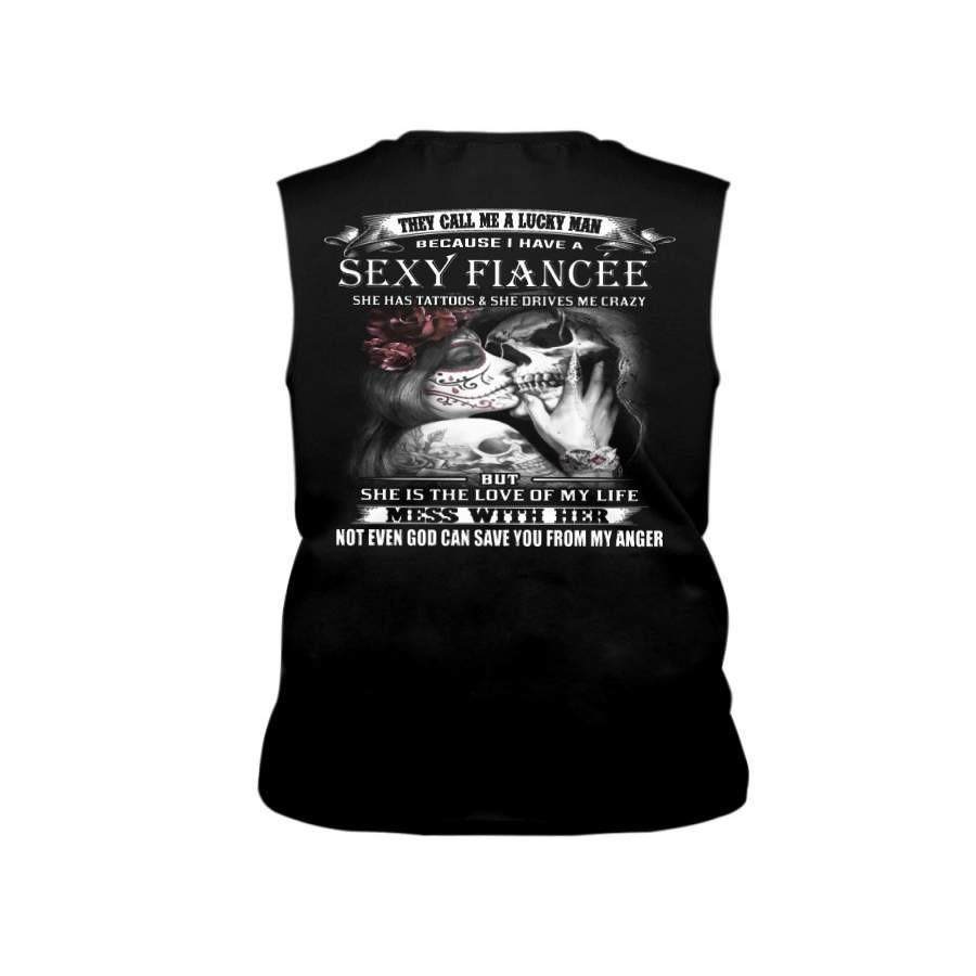 Sexy Fiancee- Skull Couple Unisex Long Sleeve