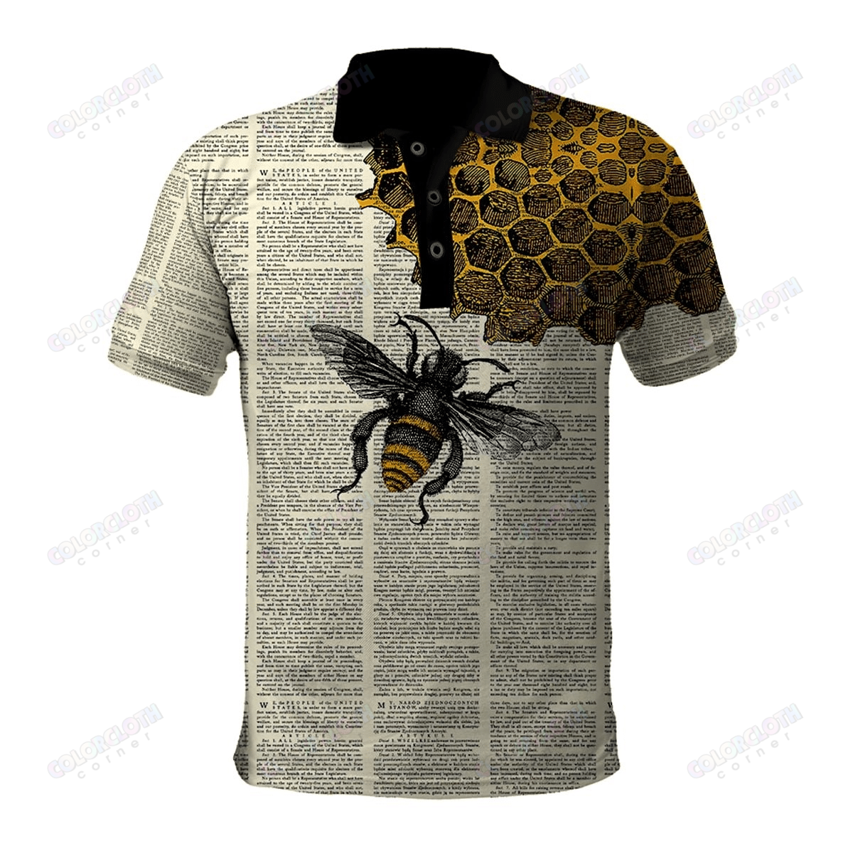 Bee Dictionary Page 3D All Over Printed Shirts For Men And Women TY077006