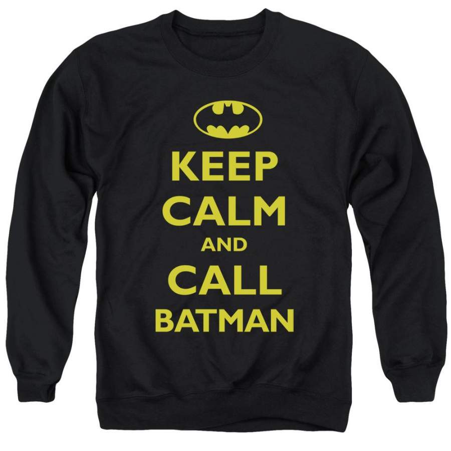 Batman – Call Batman Adult Crewneck Sweatshirt