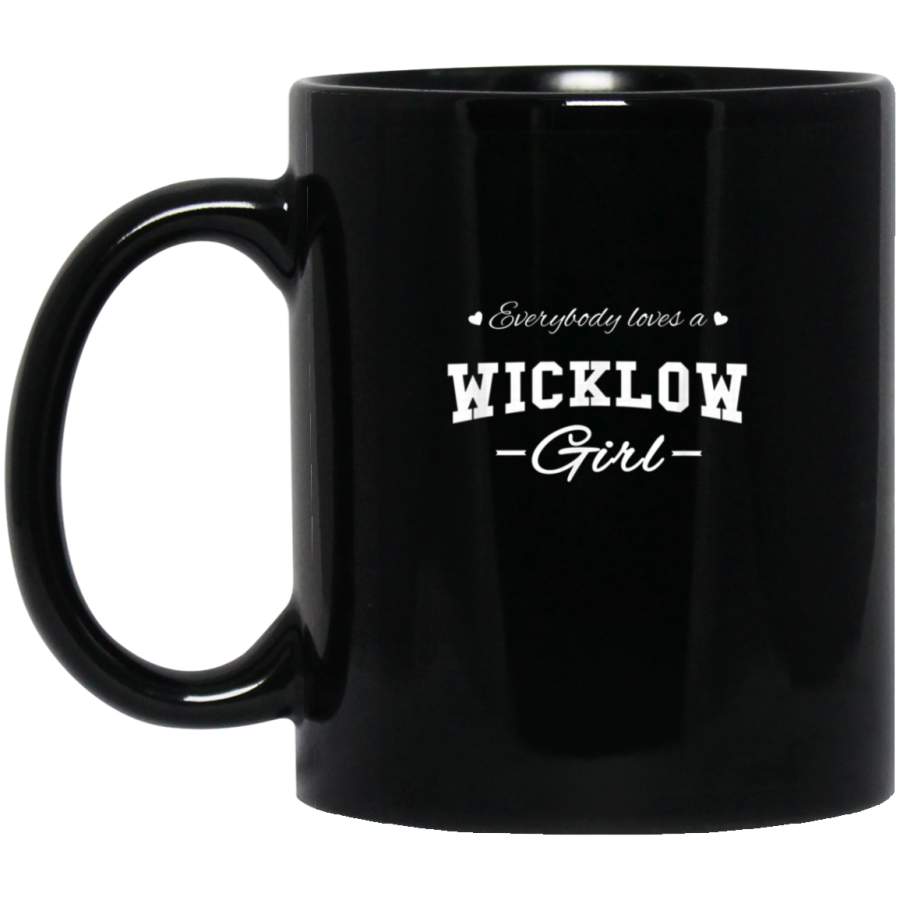 Everybody Loves a Wicklow Girl  Vintage Irish Souvenir Mug