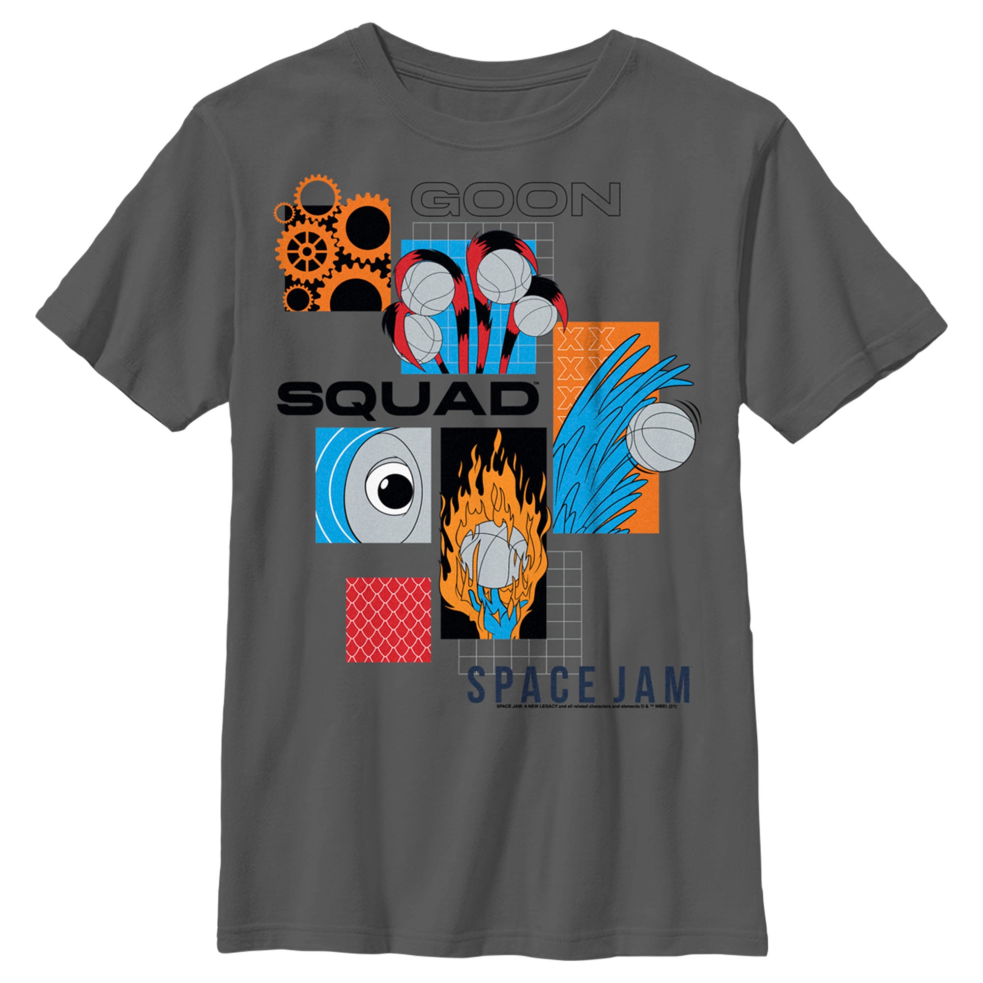 Space Jam: A New Legacy Boy’S Goon Squad Abstract  T-Shirt