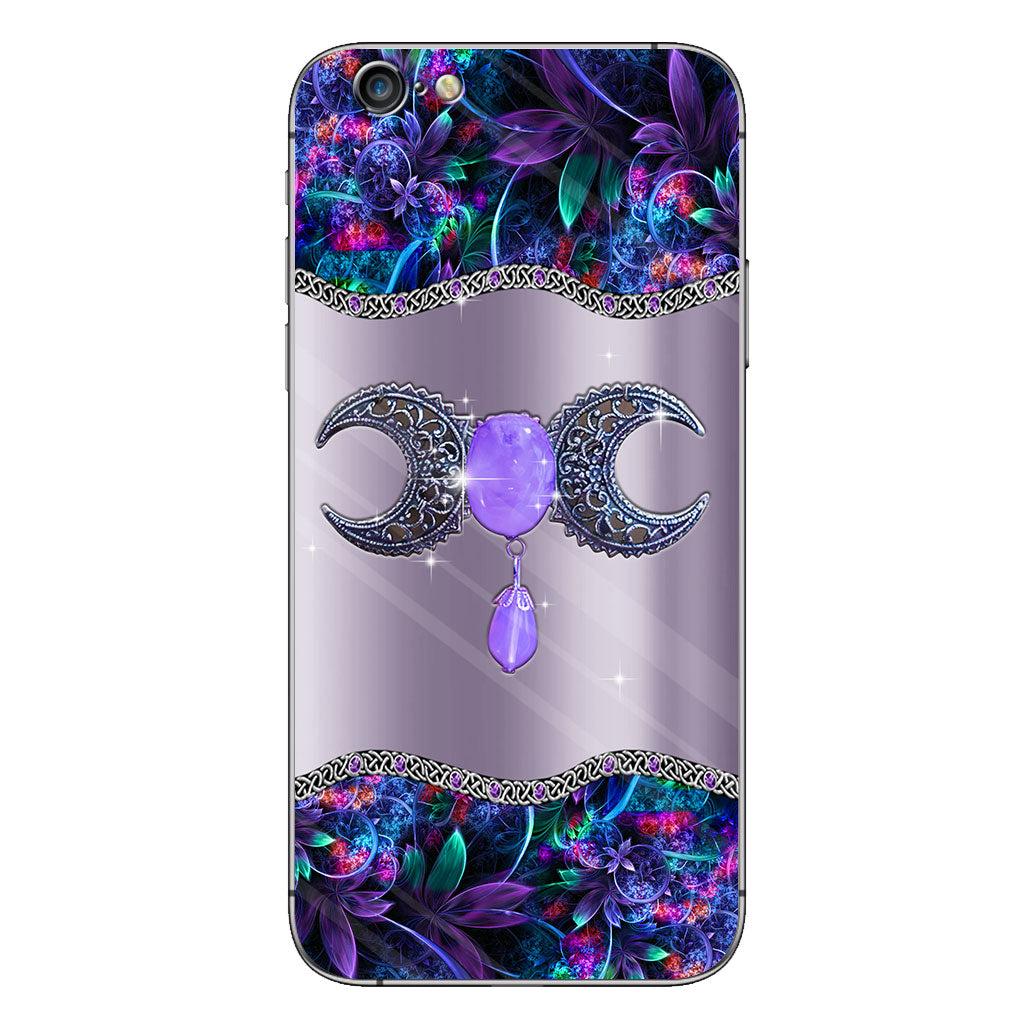 Mystery Witch Triple Moon – Personalized Phone Case With 3D Printed