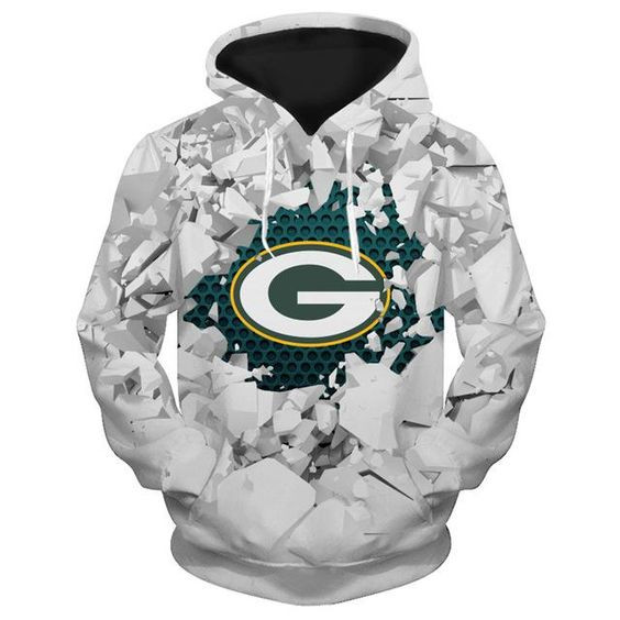 Green Bay Packers 04 44 Unisex 3D Hoodie Gift For Fans