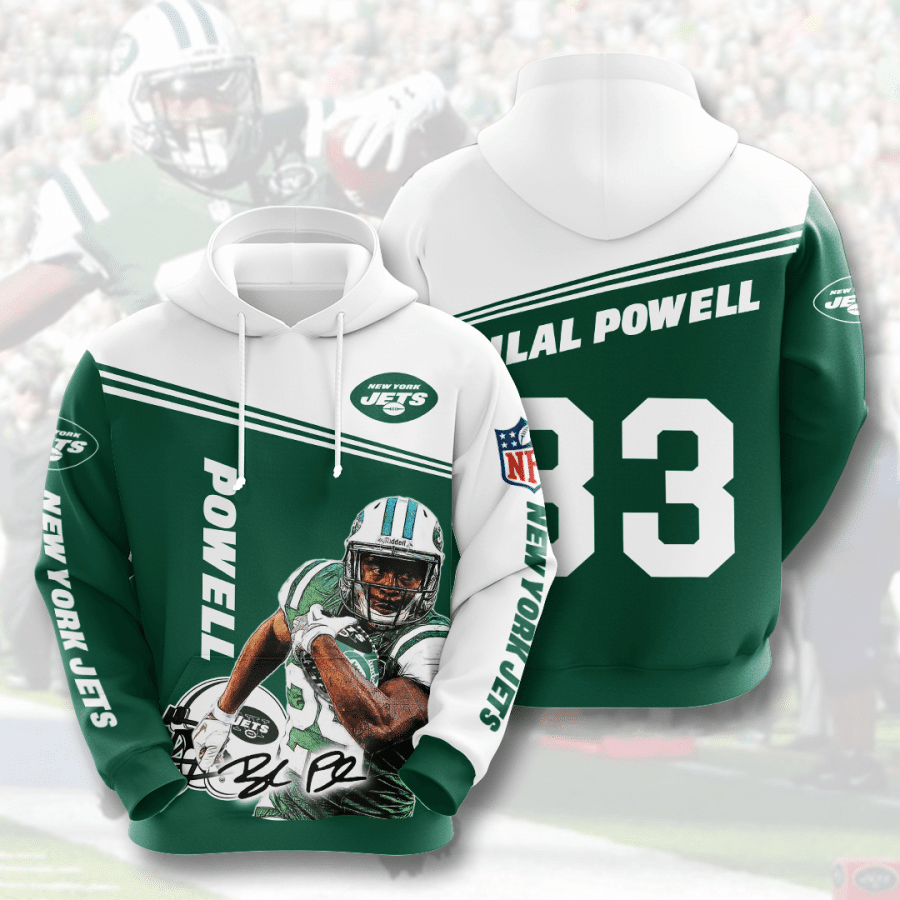 Bilal Powel New York Jets Bilal Powel New York Jets 2 Unisex 3D Hoodie Gift For Fans