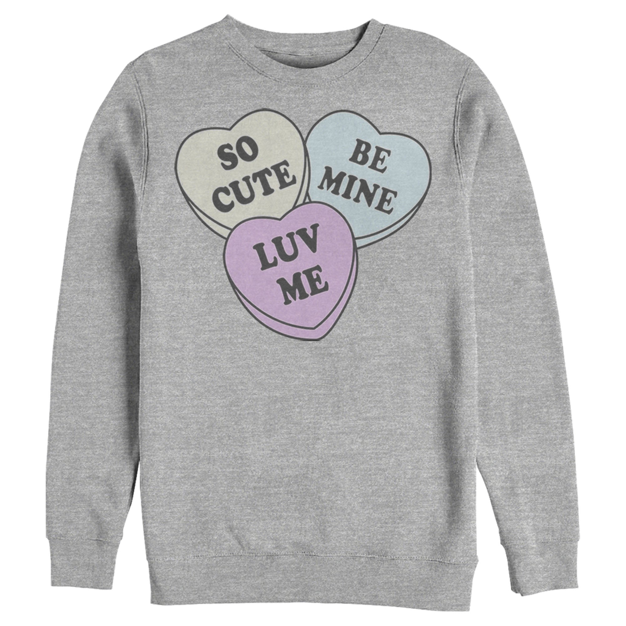 Men’S Lost Gods Valentine’S Day Candy Hearts Sweatshirt