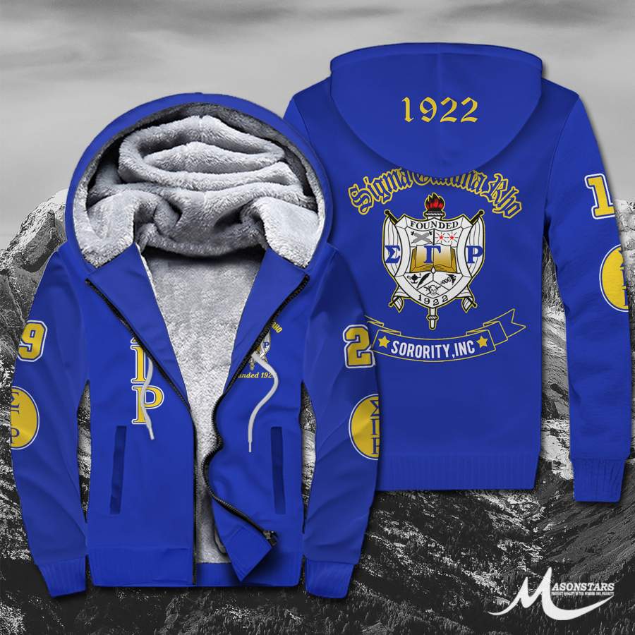 Sigma Gamma Rho Fleece Zip Hoodies 291020191