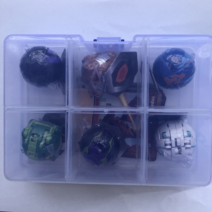 Tomy Bakuganes Deformation Toys High-end Collection Little Doll Bakuganes Toy Storage Box Children’s Birthday Christmas Gifts alx