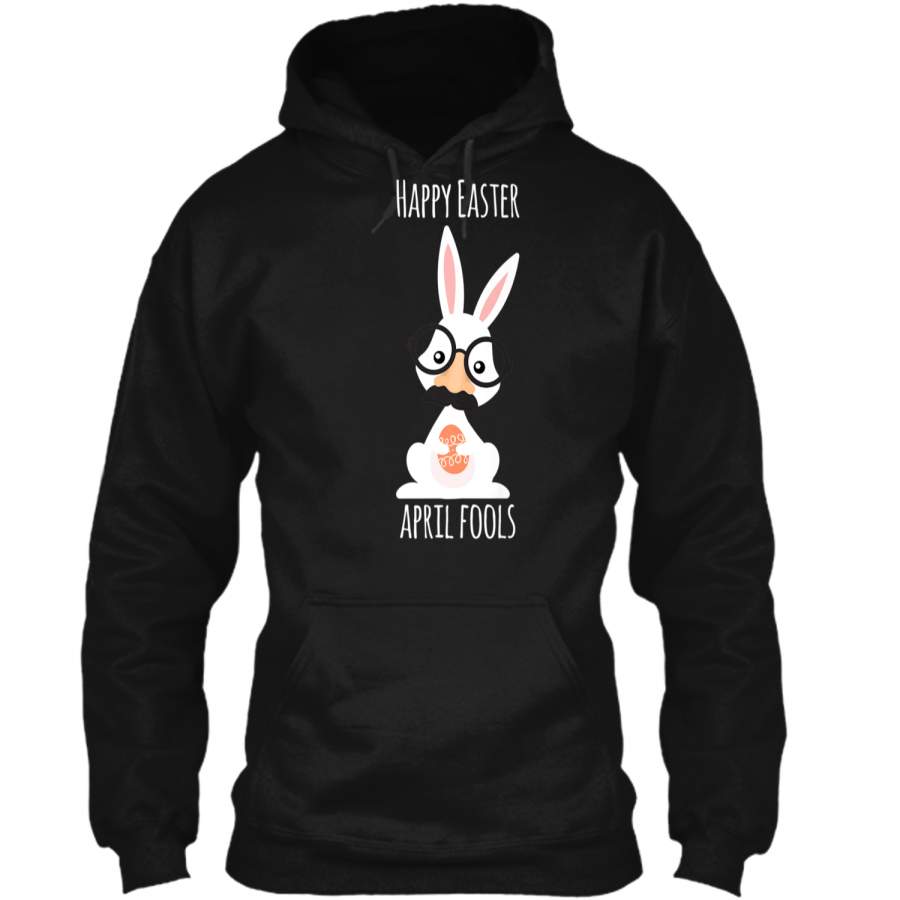 Cute Kawaii April Fools Easter Bunny T-Shirt Pullover Hoodie 8 oz