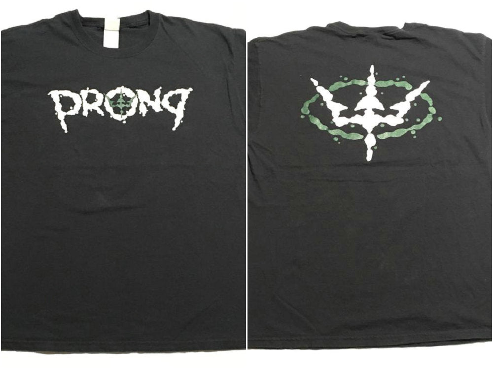 1990s PRONG Heavy Metal Band Double Sided Vintage T Shirt