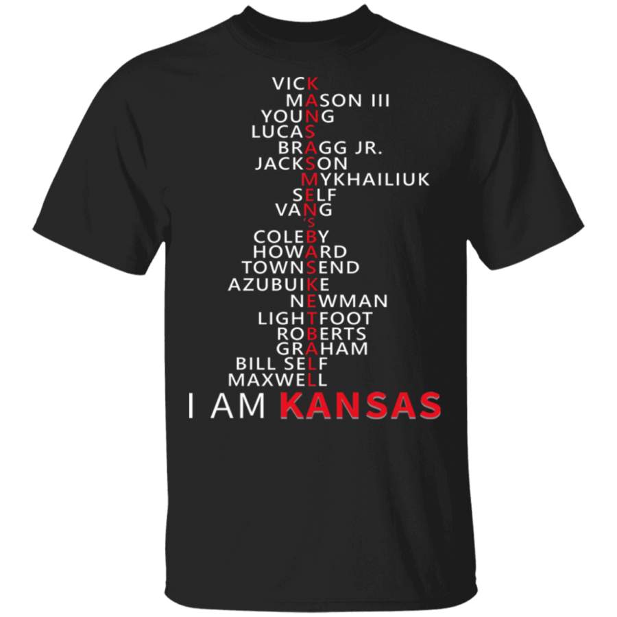 Kansas Men’s Basketball I Am Kansas Shirt