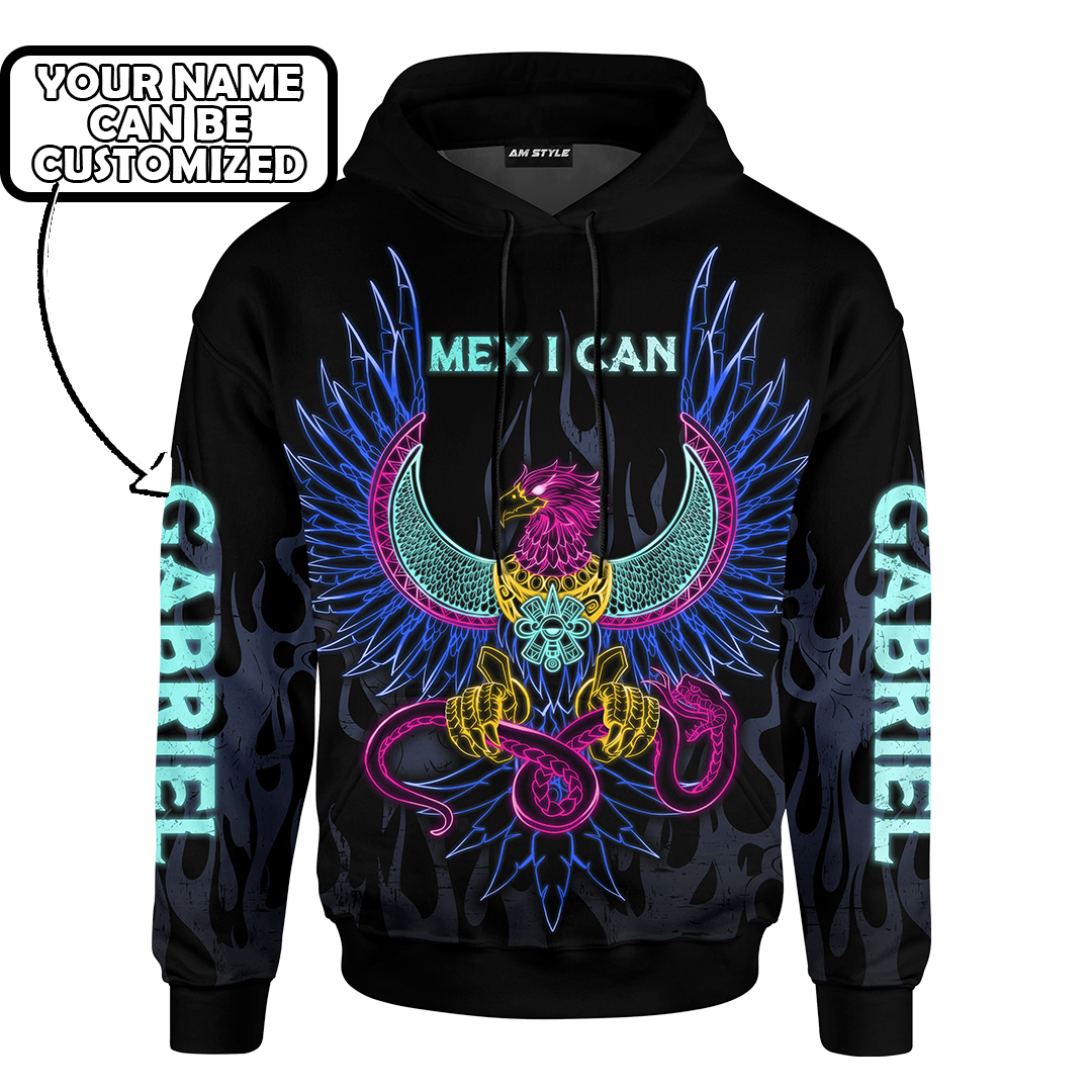 Aztec Mexico Mex I Can Aztec Mexican Mural Art Customized 3D All Over Printed Shirt  – Am Style Design