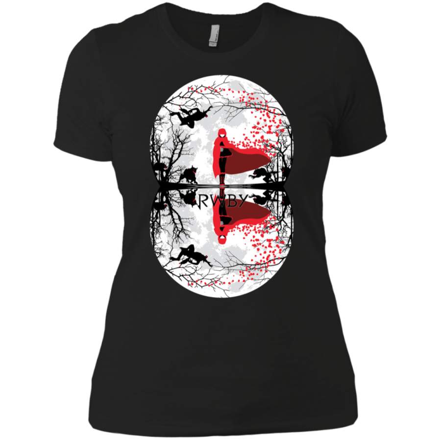 RWBY Grimm Eclipse RWBYGE Moon T Shirts Ladies Premium T-Shirt