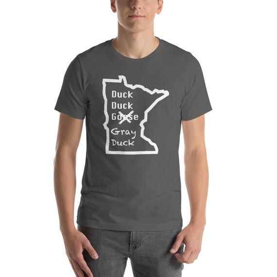 Duck Duck Goose No Gray Duck Minnesota Shirt