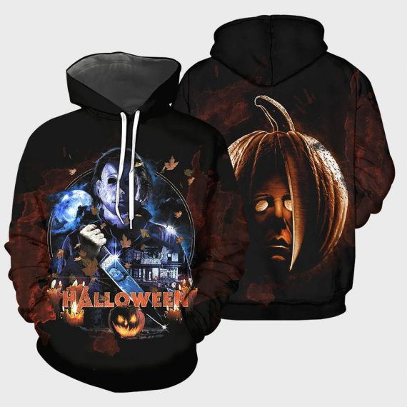 Michael Myers Pumpkin Unisex Hoodie Chm