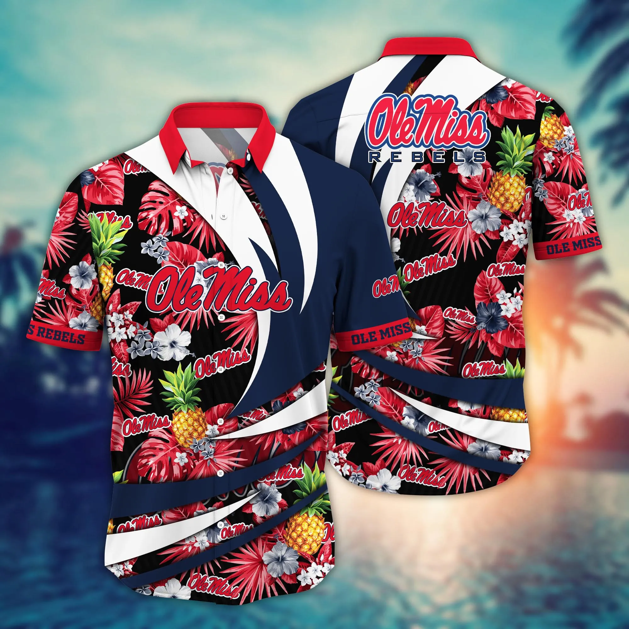 Ole Miss Rebels NCCA Hawaiian Shirt Hot Season Aloha Shirt