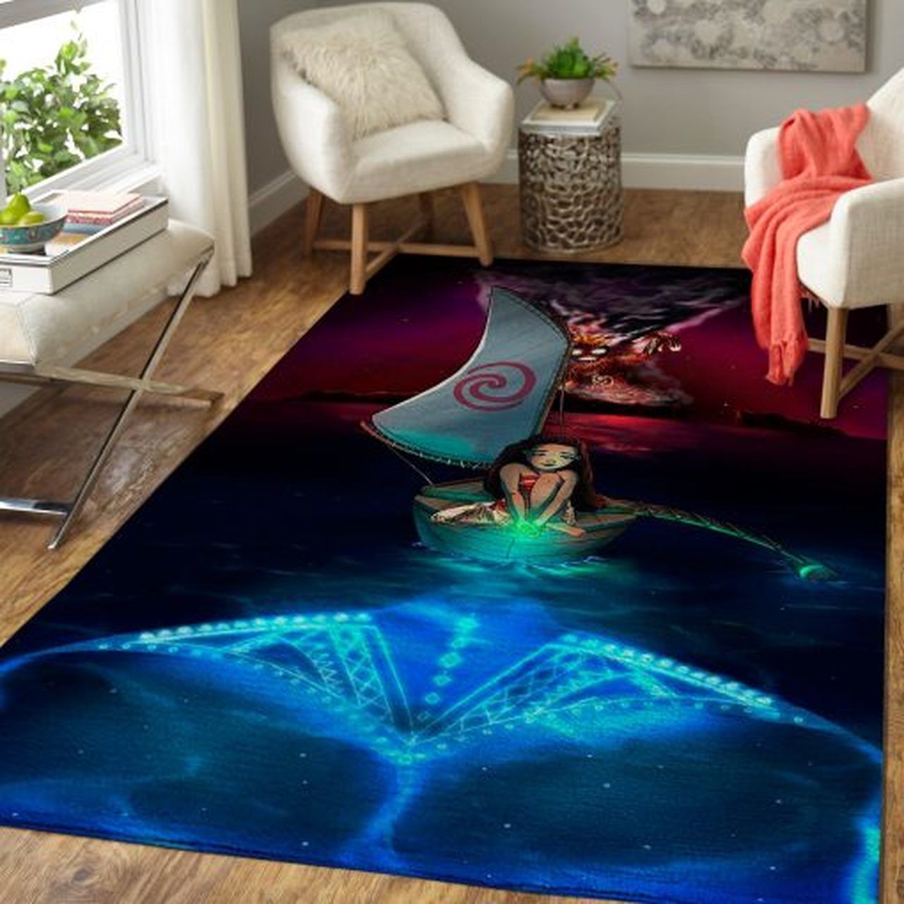 Moana Movie Area Rugs Living Room Carpet Floor Decor The US Decor