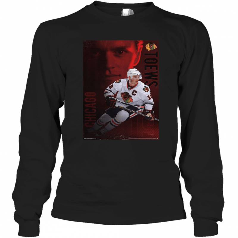 International Chicago Blackhawks Jonathan Toews Wall Long Sleeve T-Shirt