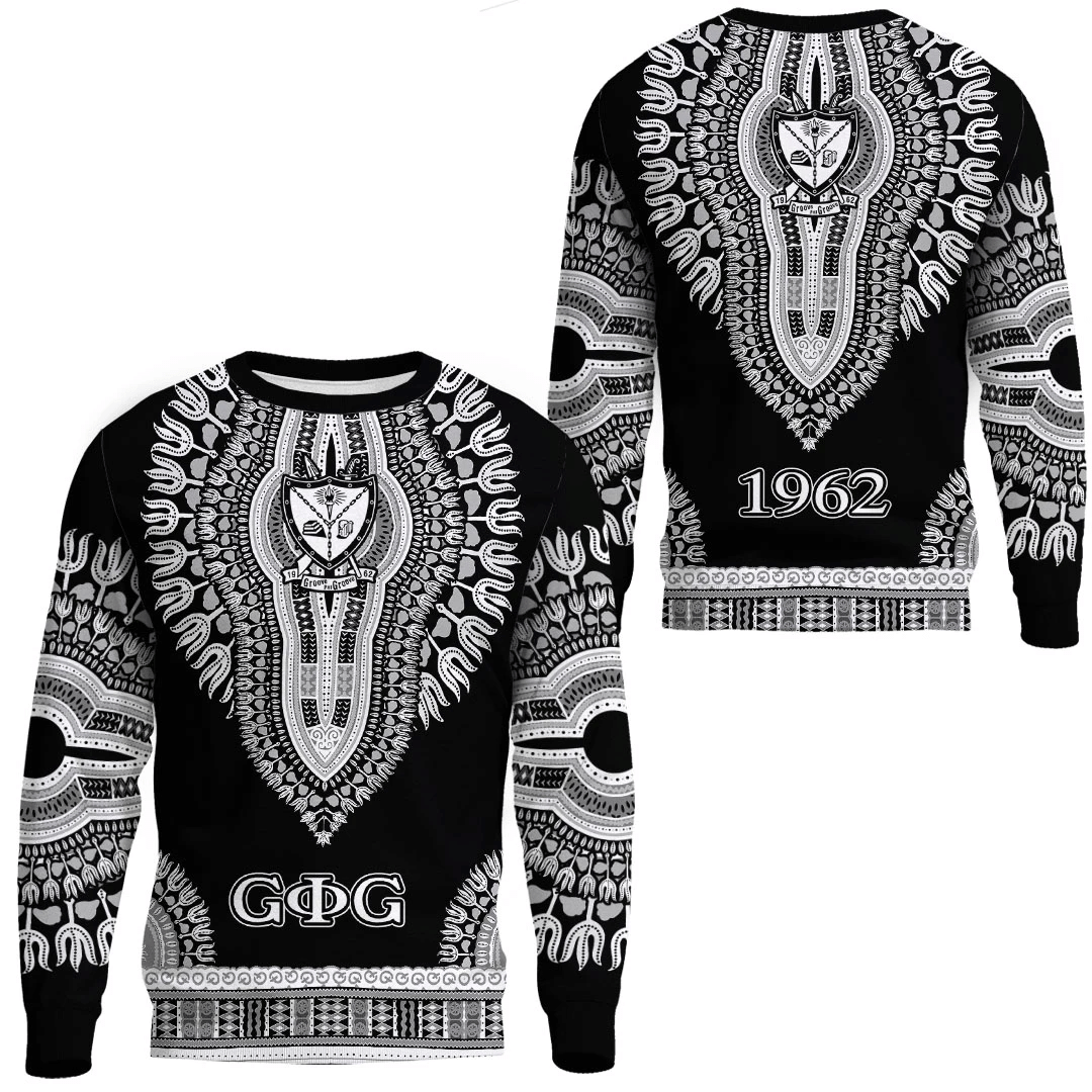 Fraternity Sweatshirt – Groove Phi Groove Dashiki Sweatshirt