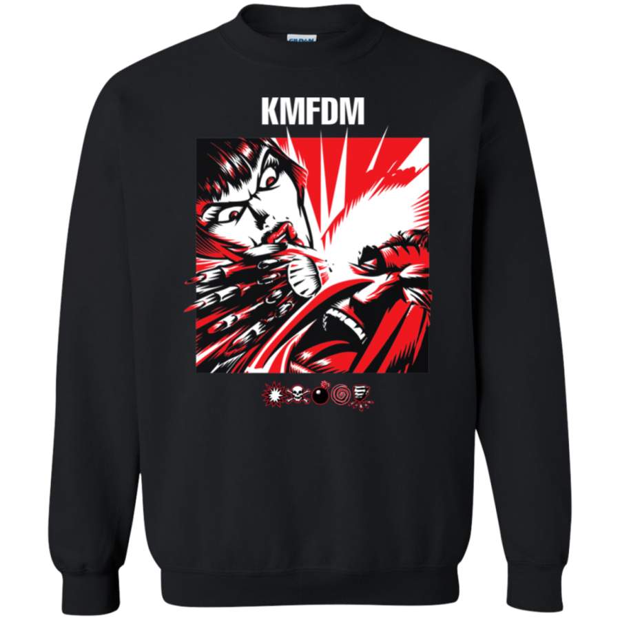 Kmfdm Symbols Pullover Sweatshirt