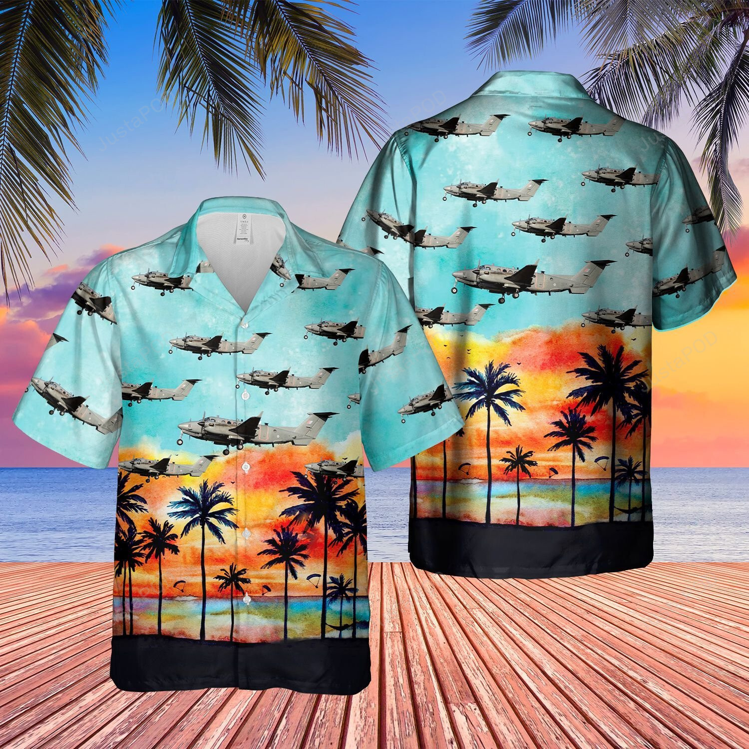 Raf Beechcraft Shadow Hawaii Shirt Ha107795