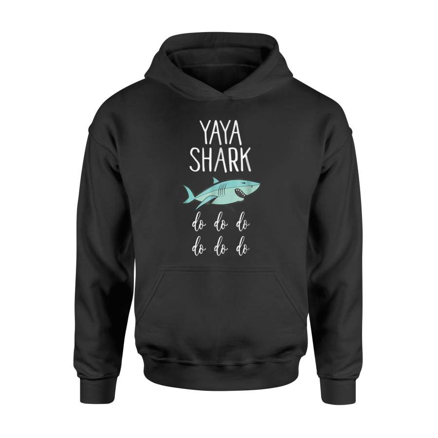 Cute Yaya Shark Pregnancy Announcement Doo Doo Doo Hoodie